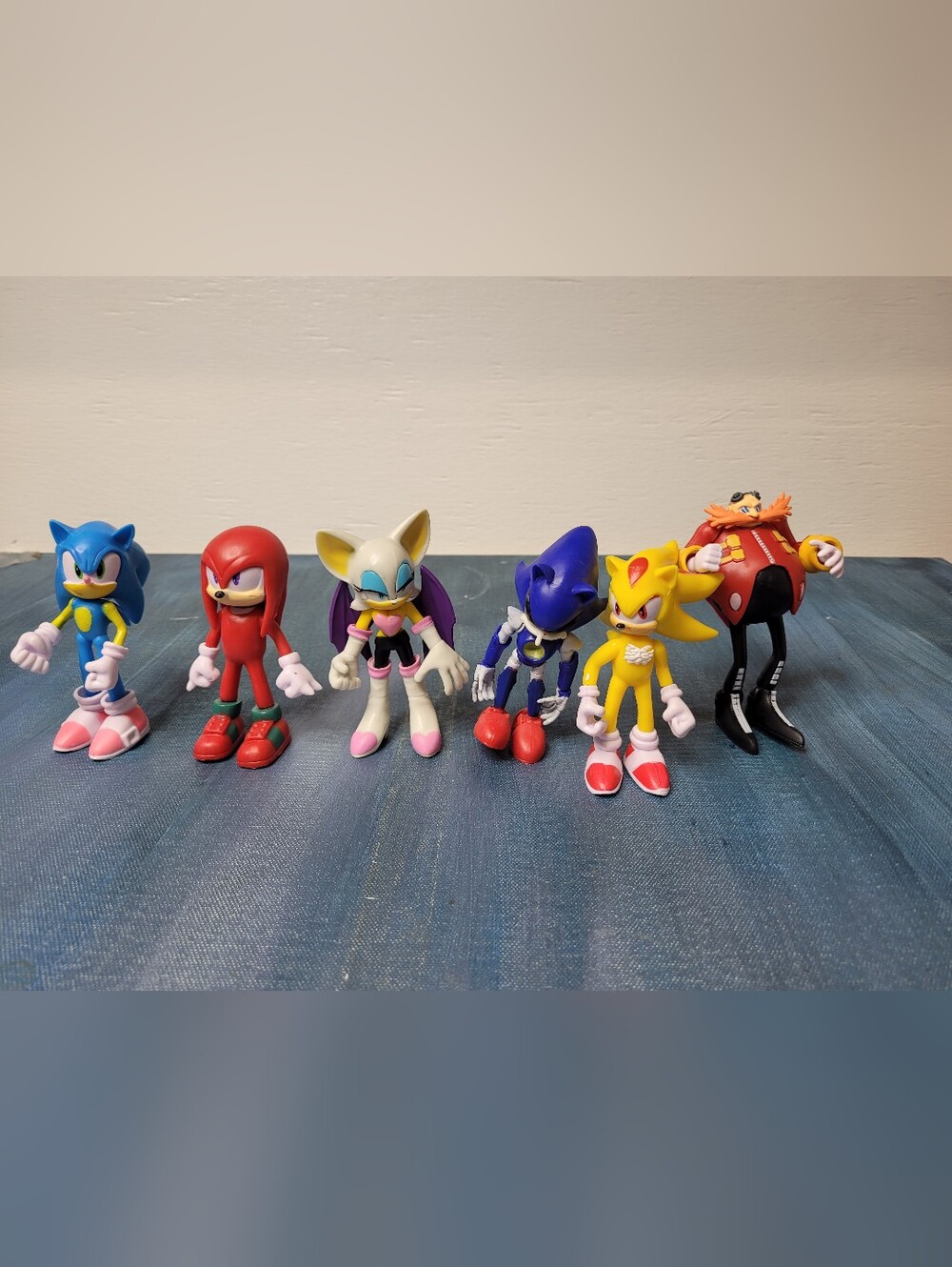 Sonic Adventure Sonic The Hedgehog Action Figure Lot